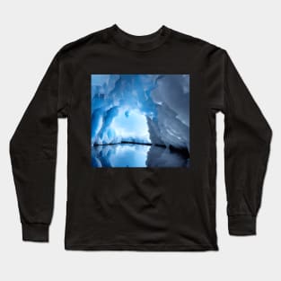 Blue Ice Cave Long Sleeve T-Shirt